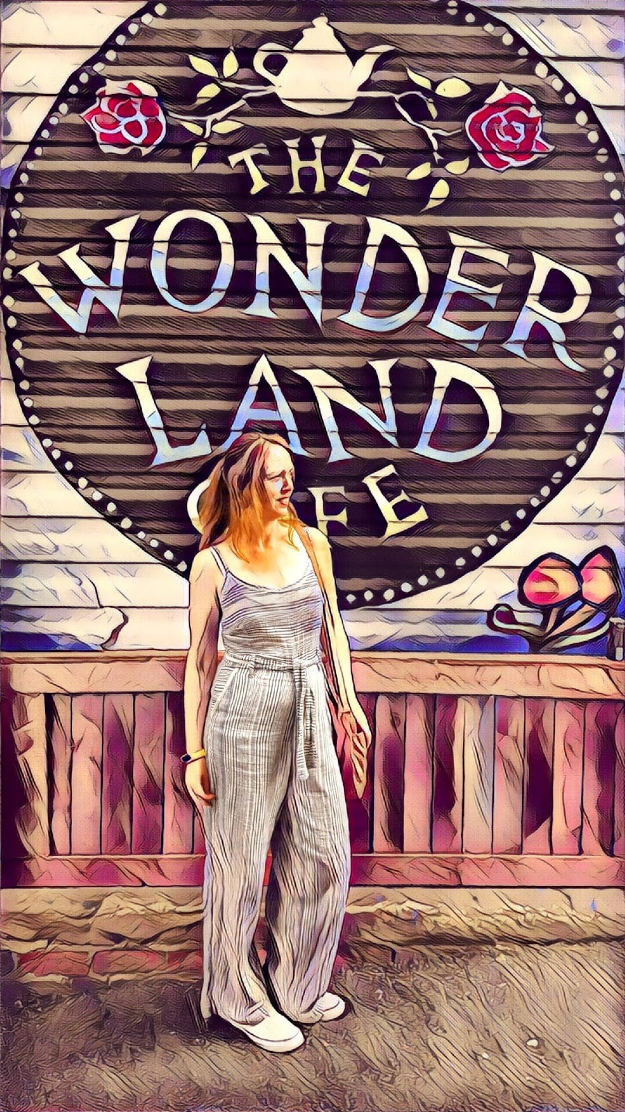 Alice In Wonderland The Wonderland Cafe Claire Justine