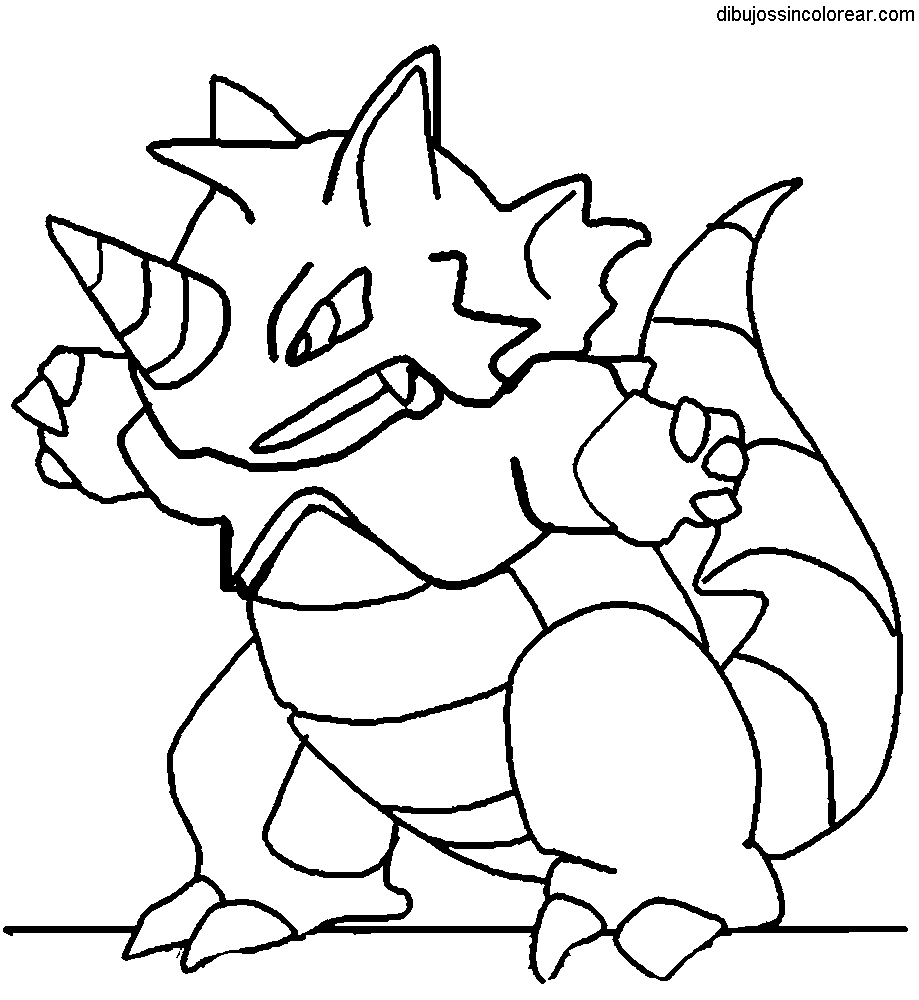 Dibujos Sin Colorear Dibujos De Pokemon Parte 1 Para Colorear