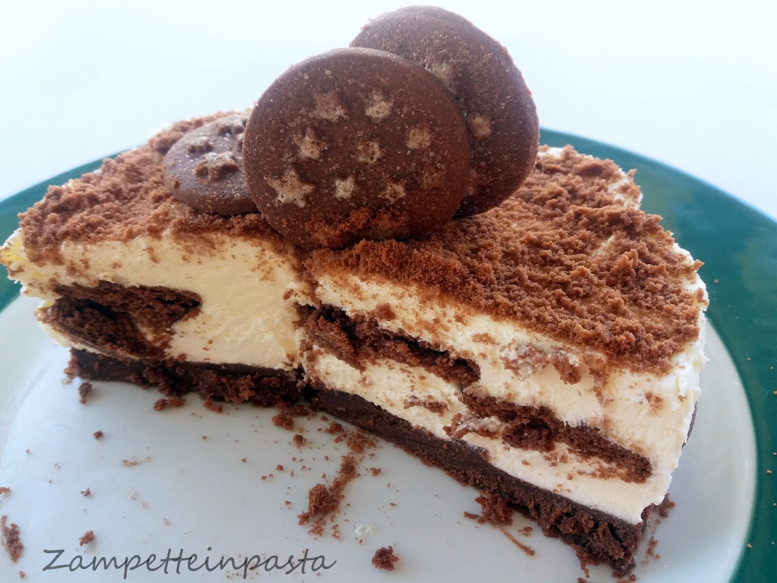 CHEESECAKE PAN DI STELLE ZAMPETTE IN PASTA