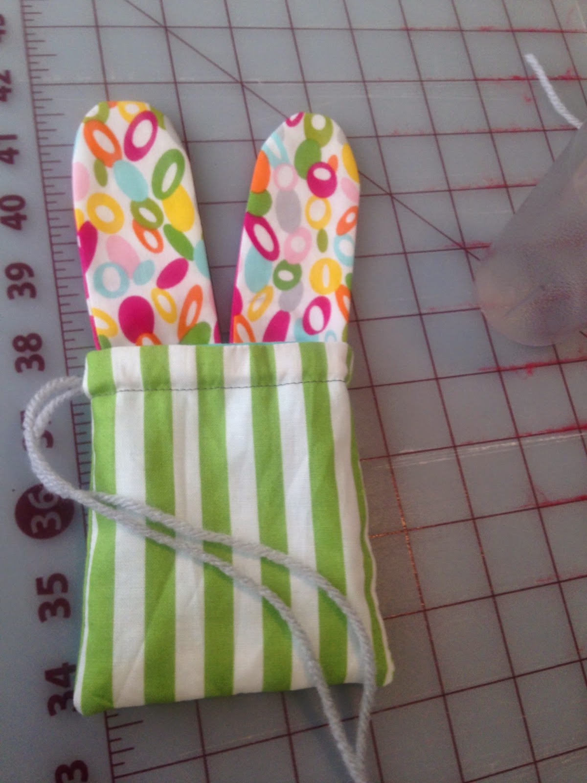 The Clever Woman: Fabric Bunny Gift Bags Tutorial
