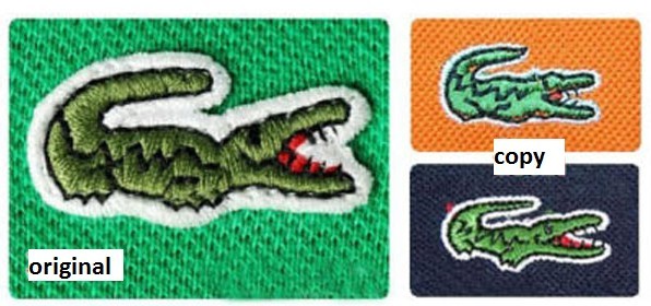 fake lacoste vs real