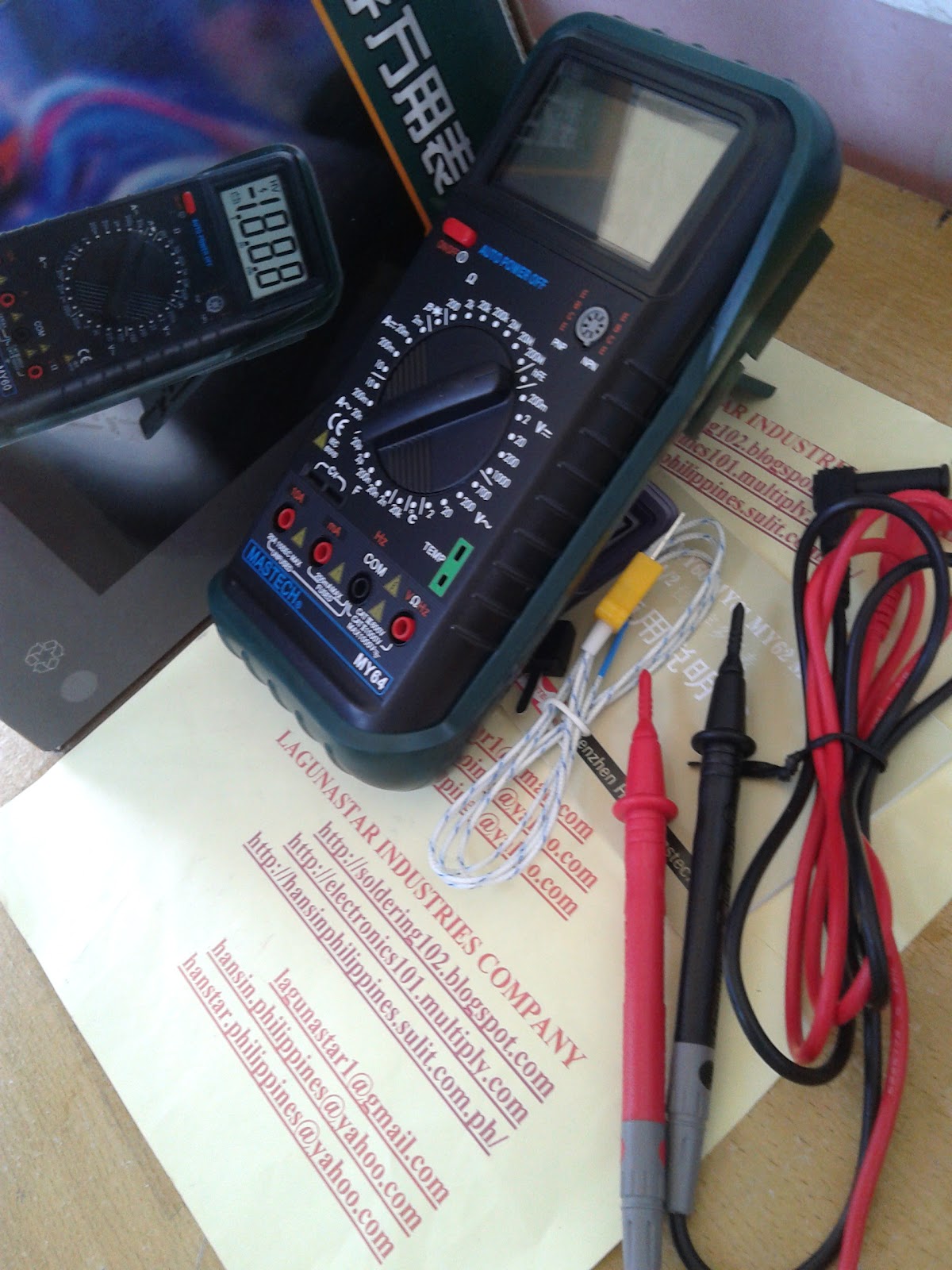 Soldering, AntiStatic, ThermoMeters Philippines DIGITAL MULTIMETER