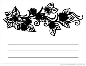 free flowers coloring page