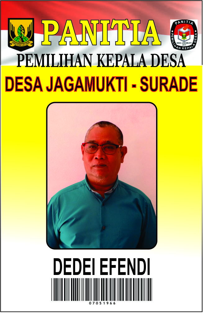 Contoh Id Card Panitia