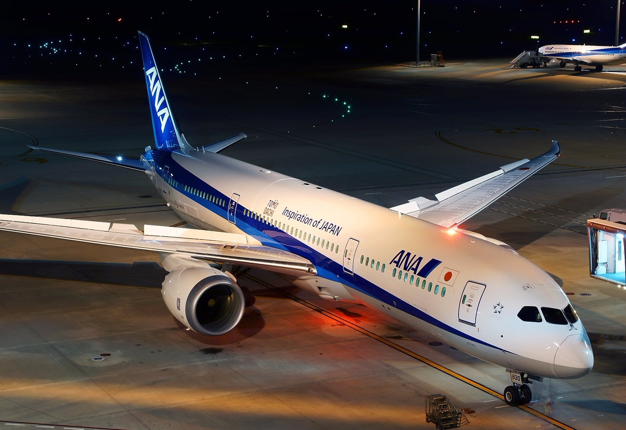ANA Boeing 787 9 Dreamliner At Tokyo Haneda Airport Aircraft ana-boeing-787-9-dreamliner-at-tokyo-haneda-airport-aircraft