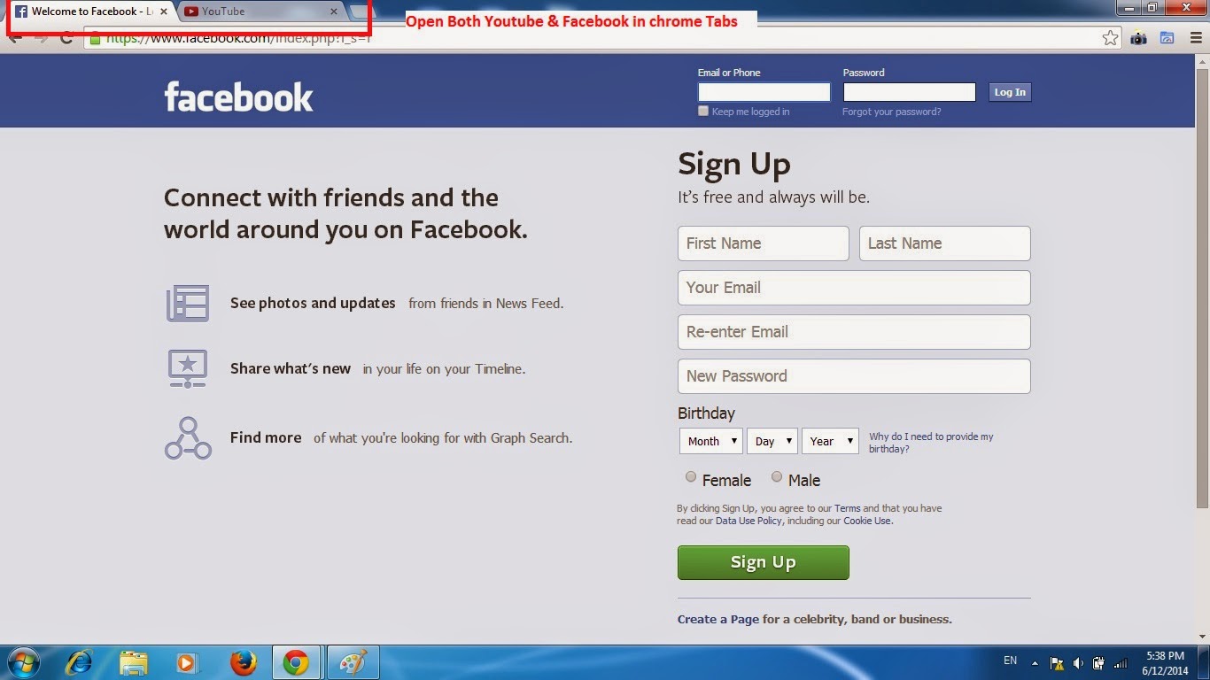 How to easily create YouTube and Facebook apps in computer « Uppal 2