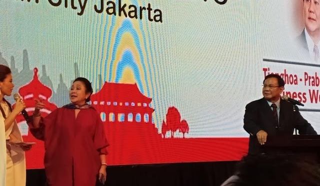 Prabowo: Tionghoa Sama Seperti Suku dan Etnis Lainnya Prabowo: Tionghoa Sama Seperti Suku dan Etnis Lainnya