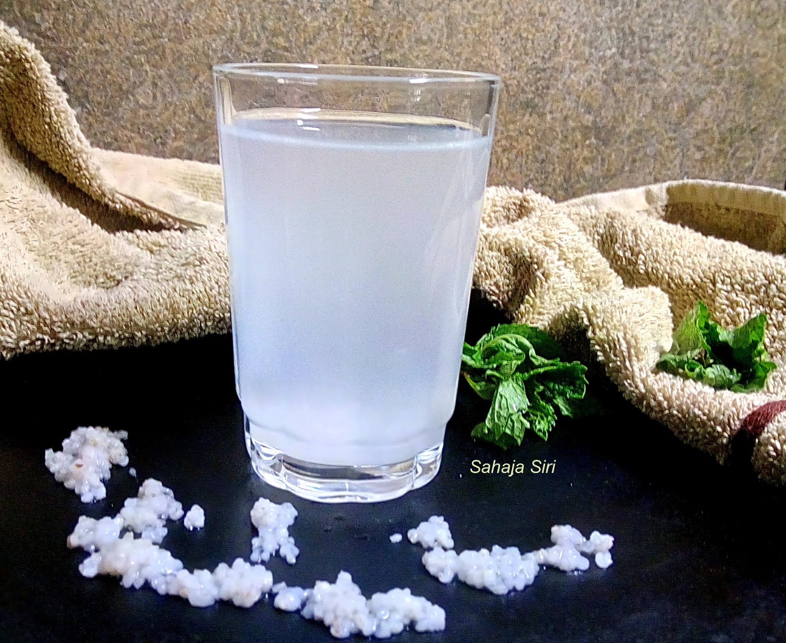 Barley plantain stem juice/ Barley Bale dindu juice