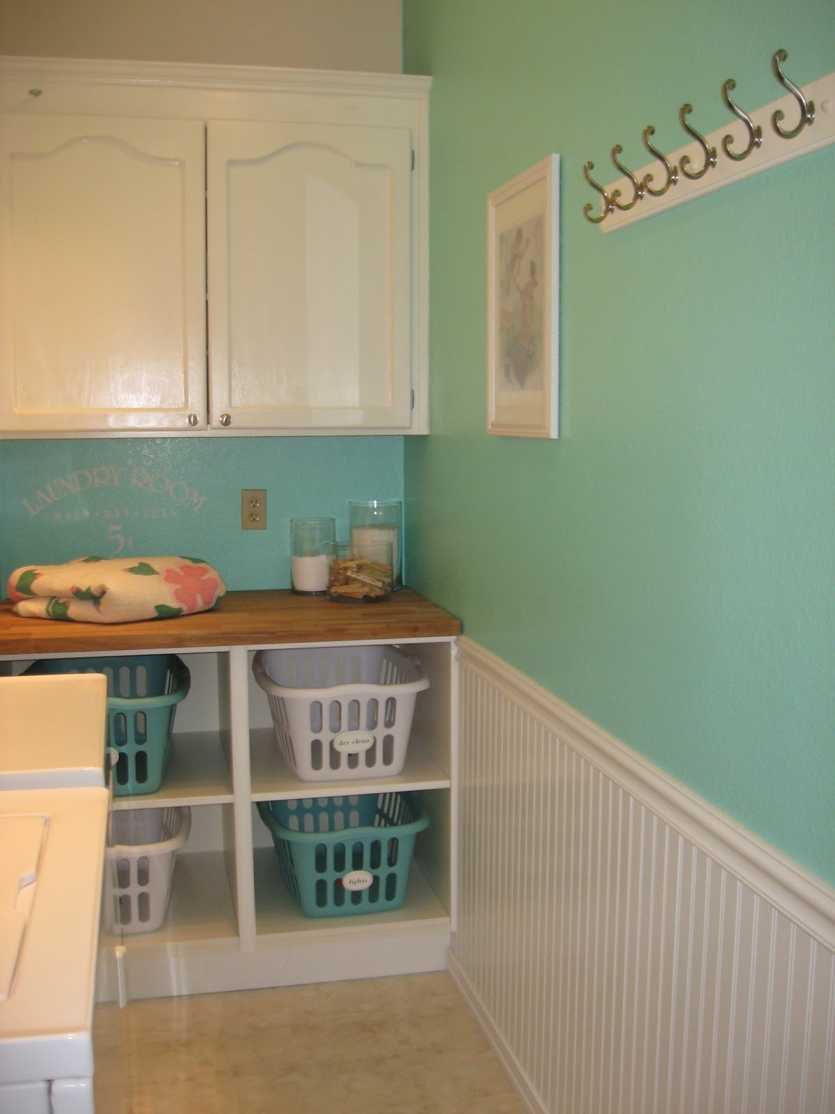 The Laundry Room Before And After The Kim Six Fix