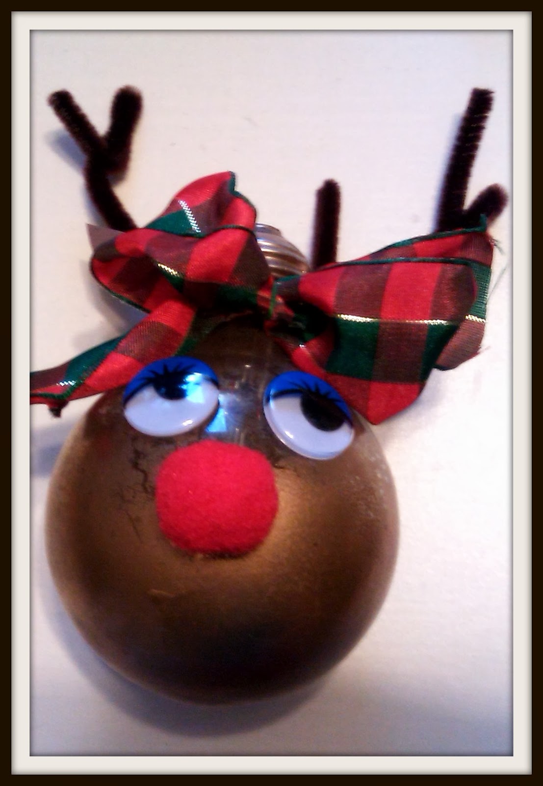 Double Treble Craft Adventures 6 KidFriendly Reindeer Ornament {Crafts}