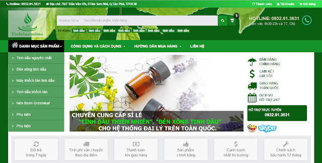 Template TinhDauOnline Template TinhDauOnline