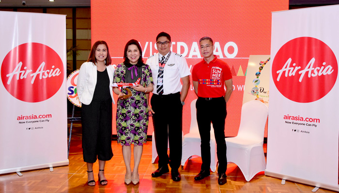 AirAsia inks partnership with Davao tourism for Visit Davao Summer Festival 2018