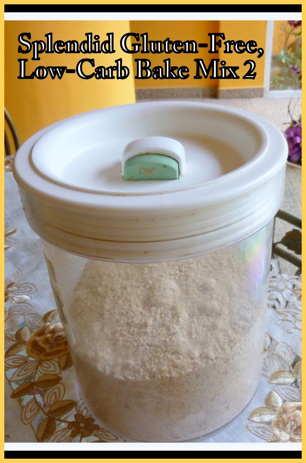 SPLENDID GLUTENFREE, LOWCARB BAKE MIX 2 AS SEEN IN UPDATED LOW