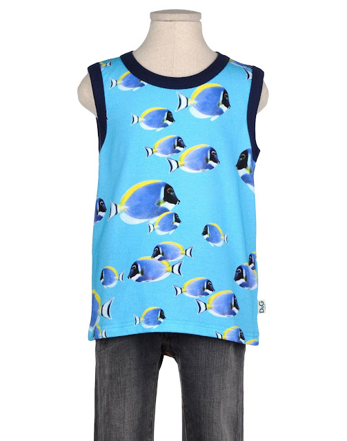 Purple Doughnuts Tank Tops For Little Boys For Summer