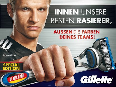 Gillette Fusion ProGlide Länderedition | Der WM-Vorbote im Badezimmer zeigt Flagge