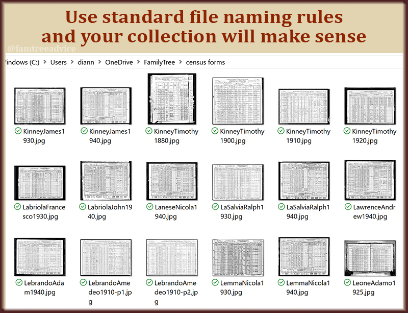 Fortify Your Family Tree 3 Rules for Naming Digital Genealogy Documents