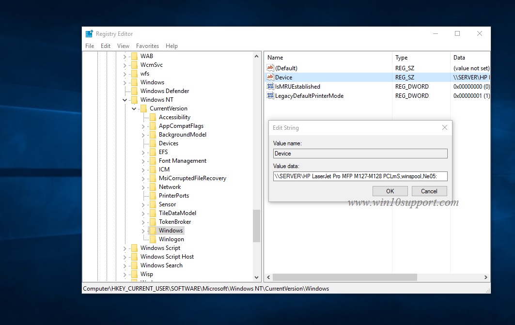 How to fix Default printer cannot be set error 0x00000709 how to get