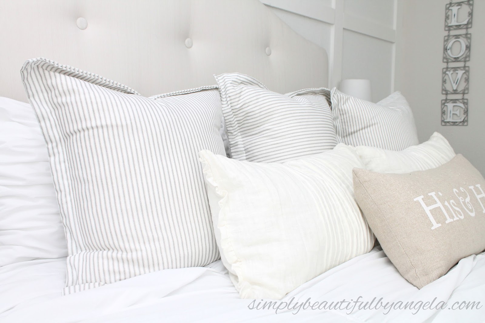 Diy Euro Pillows With Flanges Simply Beautiful By Angela
