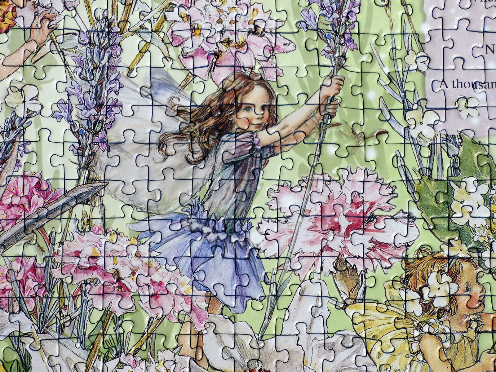 Chez Maximka Flower Fairies 500 piece jigsaw puzzle from Ravensburger