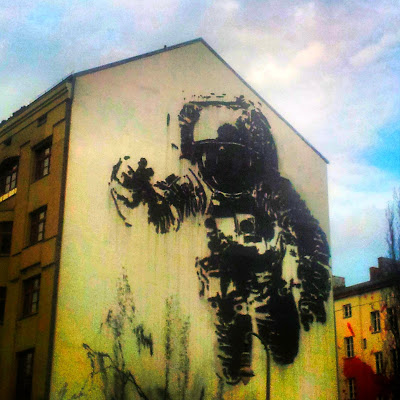 Victor Ash's Spaceman watches over Kreuzberg in Berlin