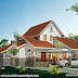 3 bed single storied house plan