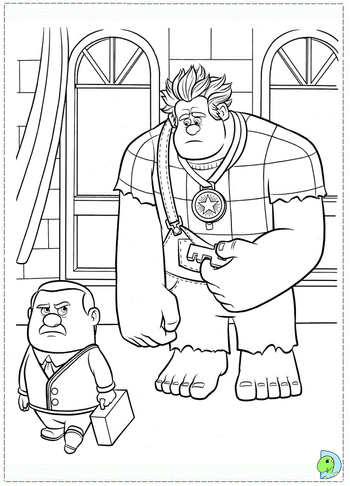 Dinokids - Desenhos para colorir: Desenhos de Força Ralph, Detona Ralph ...