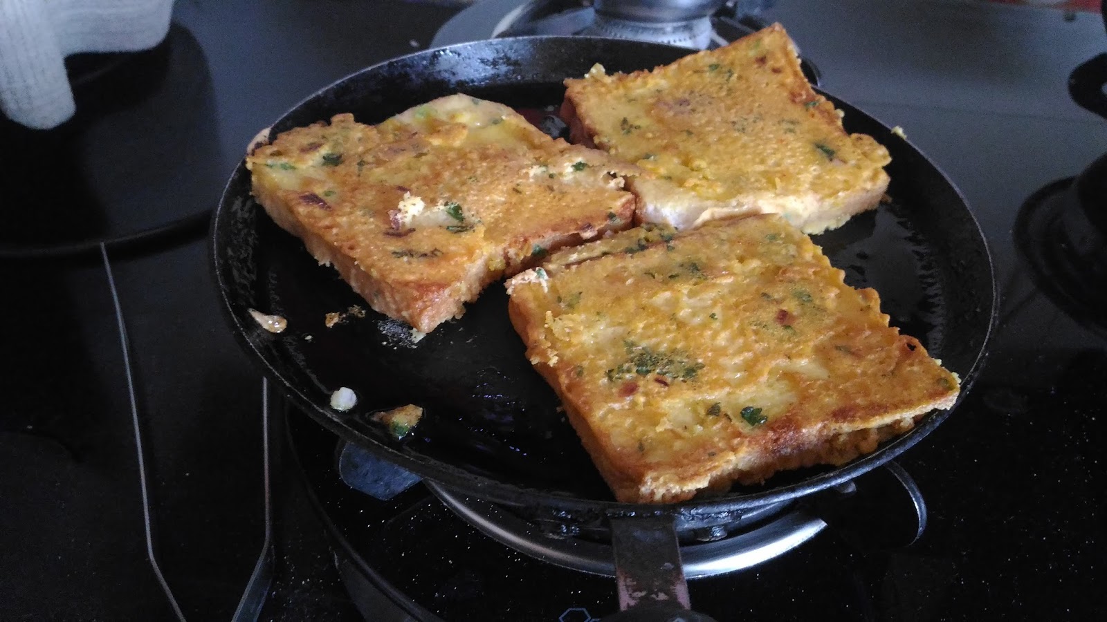 Mukti's Kitchen GRAM FLOUR / BREAD BESAN TOAST