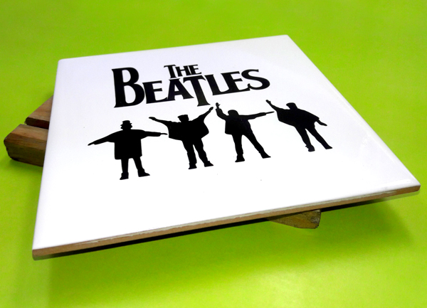 Azulejo Personalizado dos Beatles Azulejo Personalizado dos Beatles