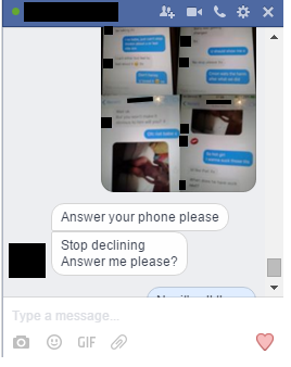 Young man finds his girlfriend's nude photos on his dad's phone and brings  the drama to FB