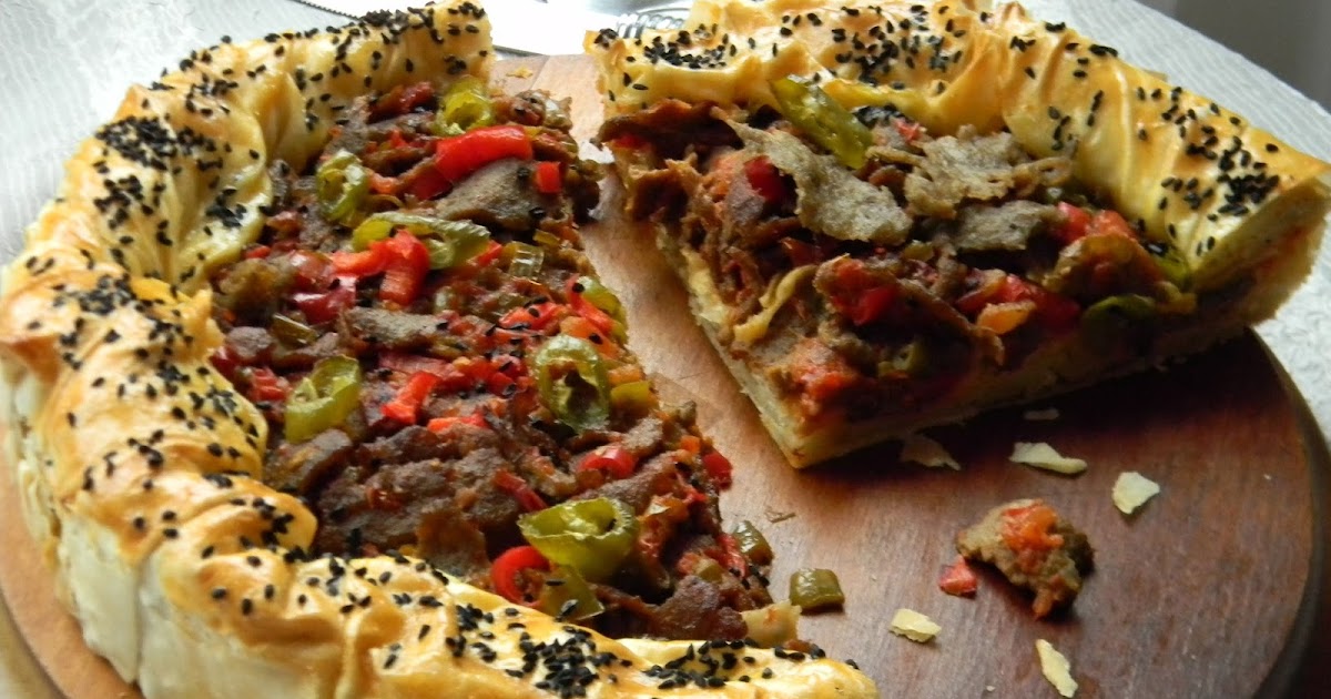 Vişnap Dönerli Açık Börek