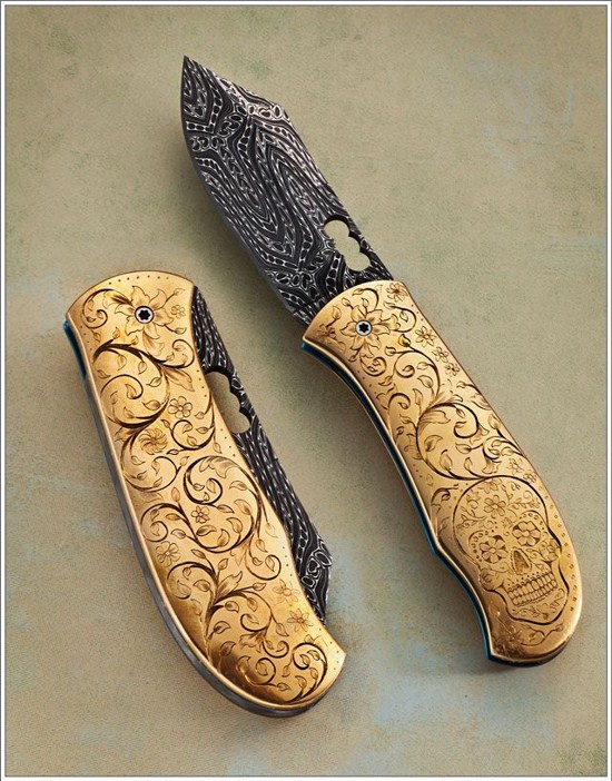 15 Most Beautiful And Custom Pocket Knives 15 Most Beautiful And Custom Pocket Knives