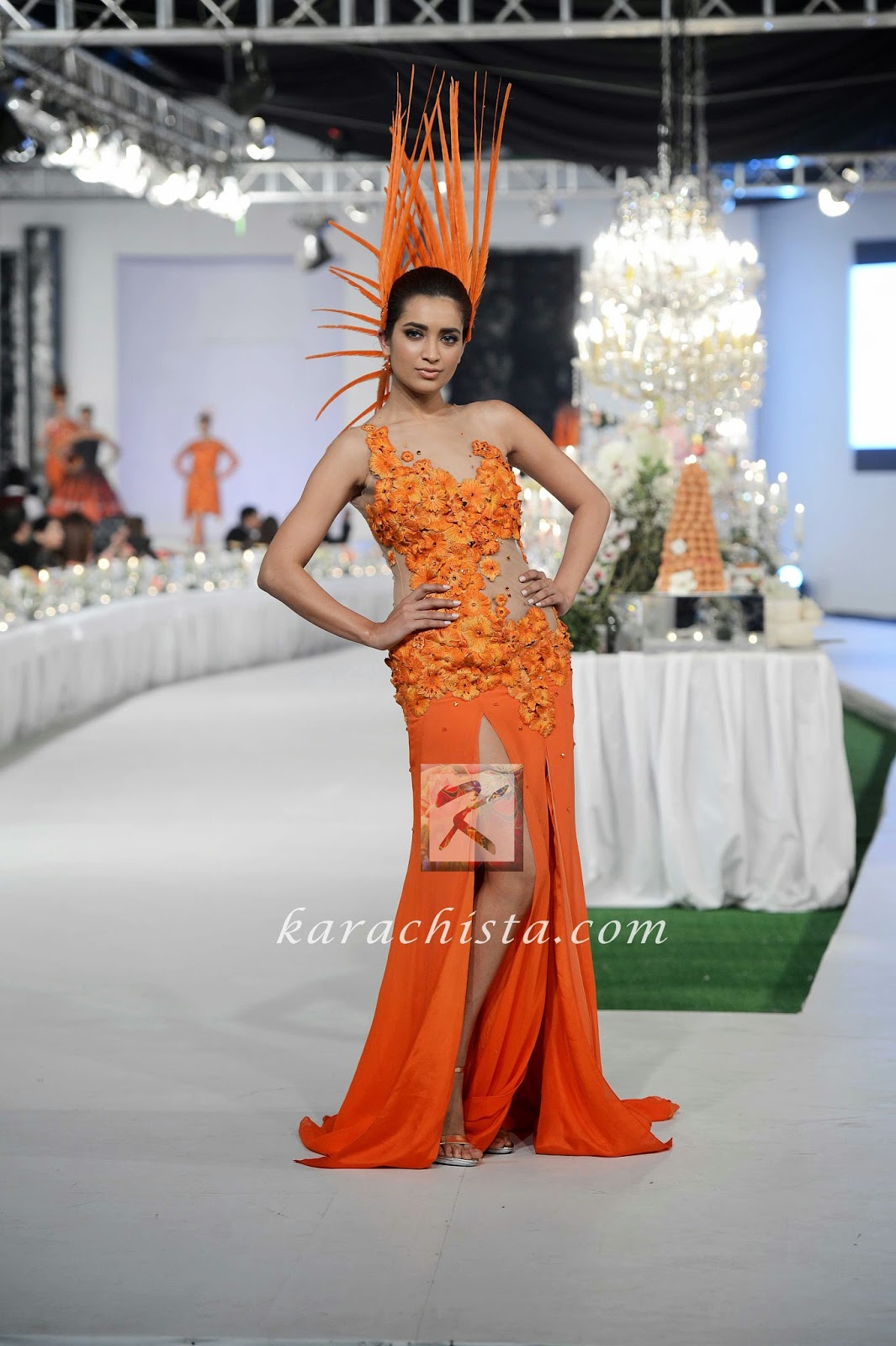 Nomi Ansari PFDC Swarovski Couture Nomi Ansari Swarovski crystals ensemble