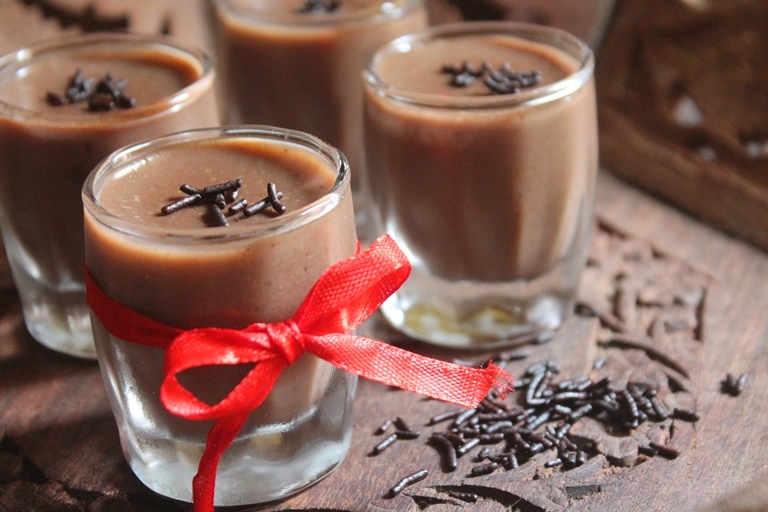Chocolate Agar Agar Pudding Chocolate Jelly Recipe