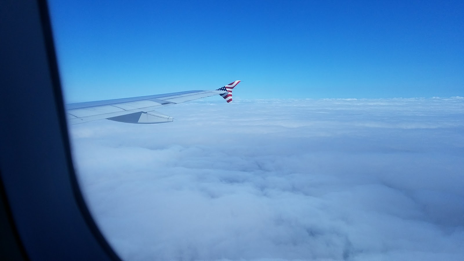 The State of the Union Catching Up Flight From LAX to Washington DC