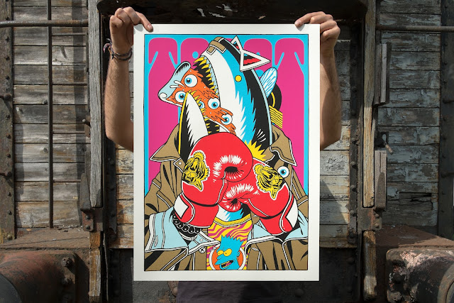 StreetArtNews, JUSTKIDS and Bicicleta Sem Freio are proud to present "Hammer Time", a brand new limited edition screen-print created in order to support the good lads from non-profit association PangeaSeed.