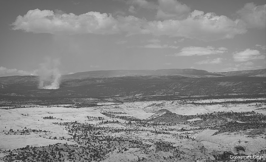 desert wildfire