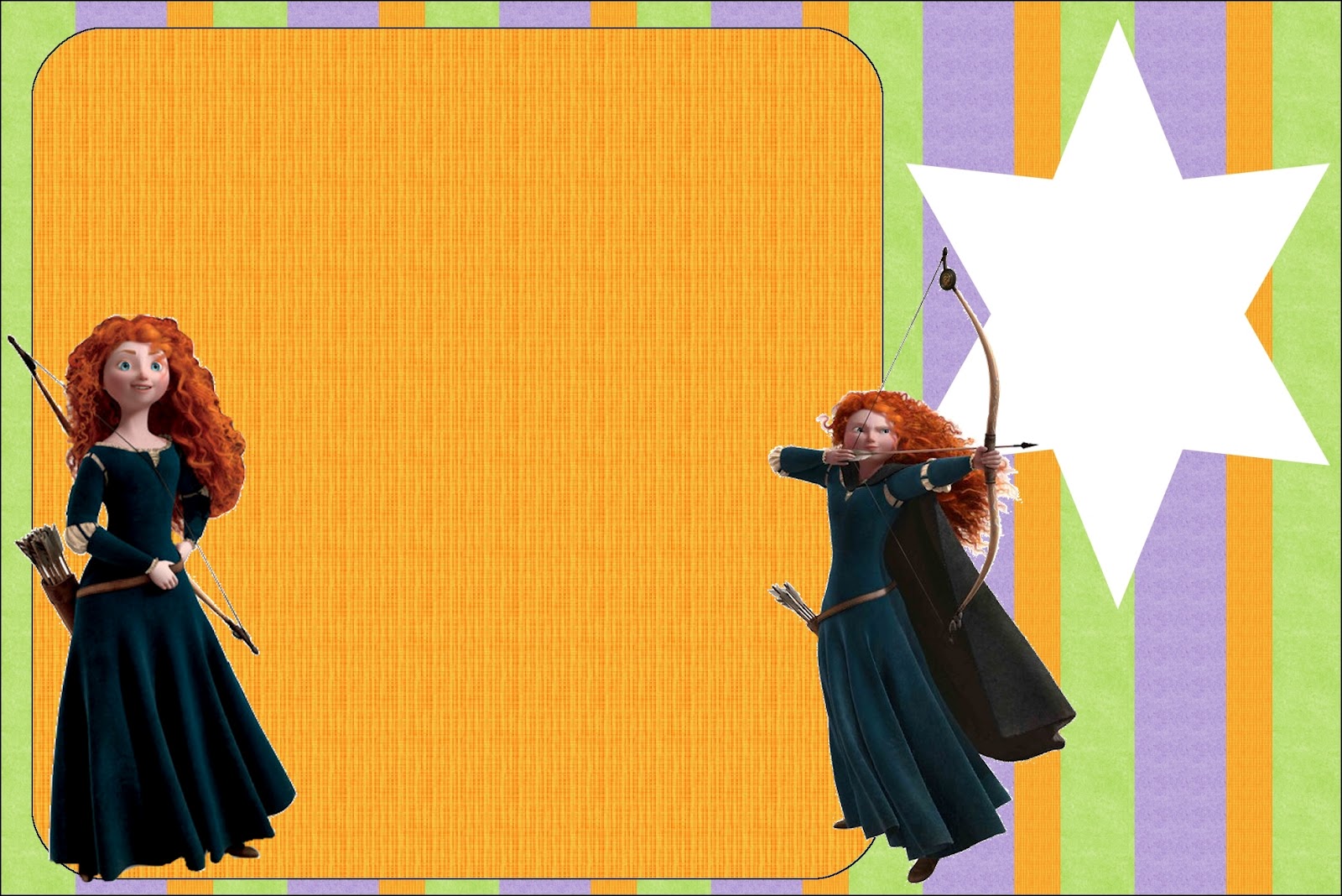 Brave: Free Printable Party Invitations. - Oh My Fiesta! in english