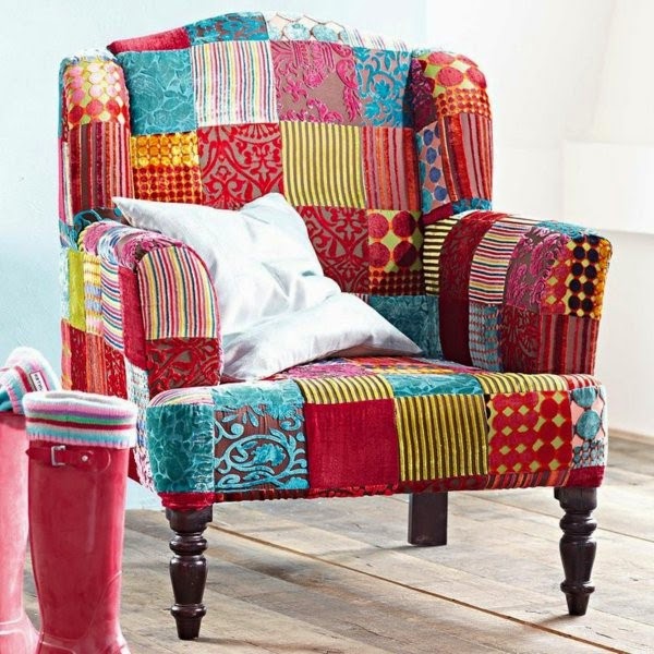 Beautiful Patchwork Chair examples