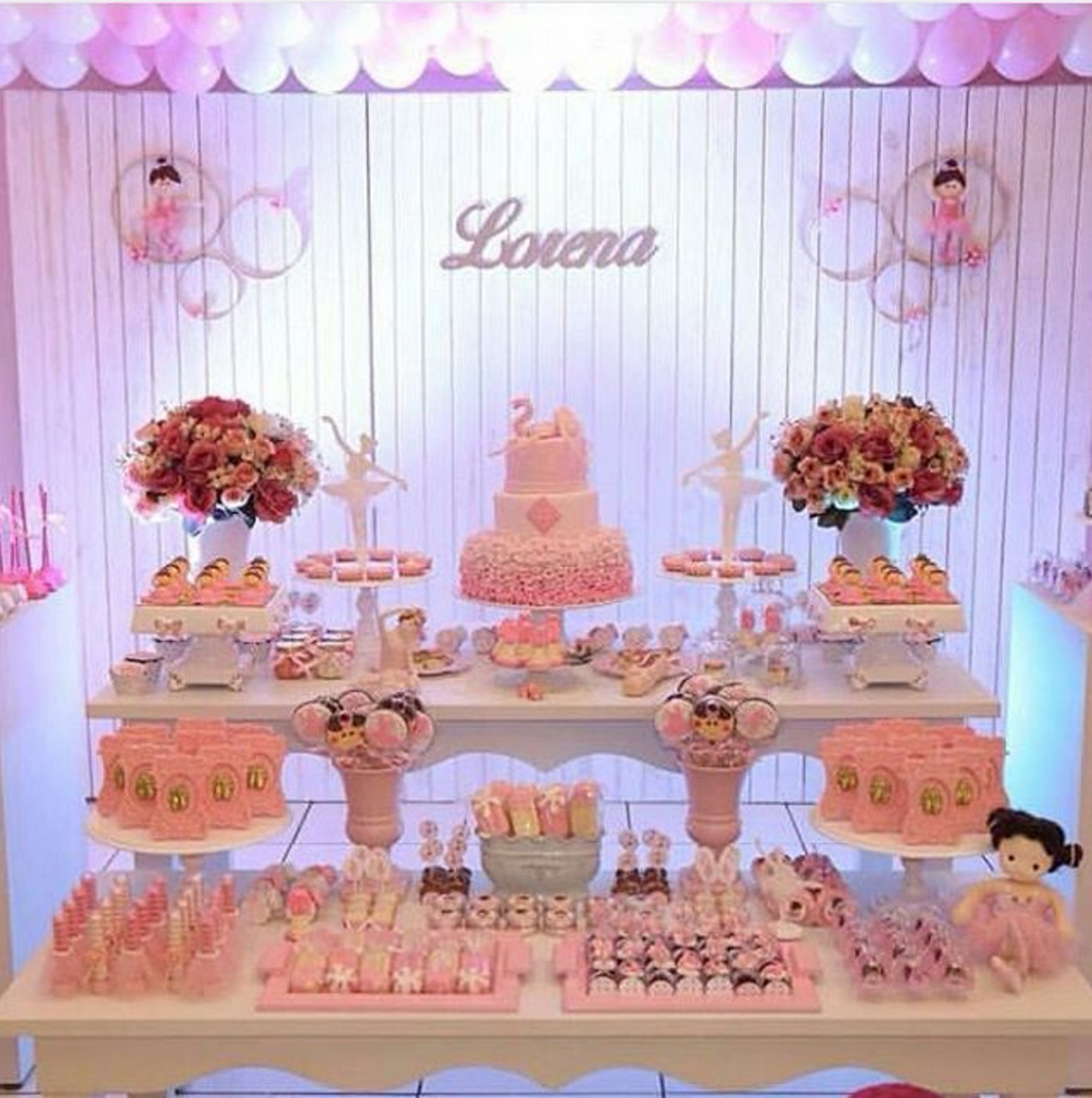 Fiesta temática de bailarina