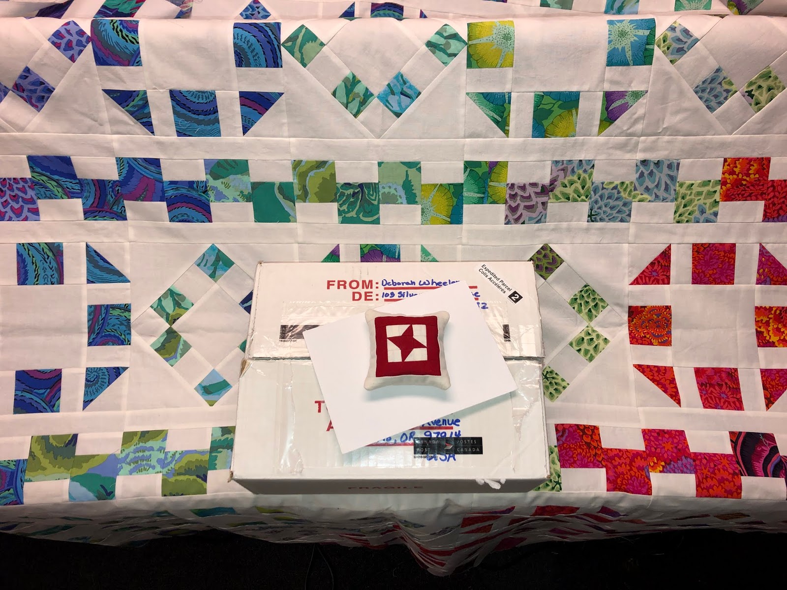 Val's Quilting Studio Carolina Hurricane Quilt Project