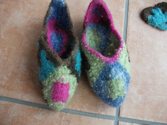 Domics Pinnwand: Strickfilzen in der Waschmaschine: 10 Domics Pinnwand: Strickfilzen in der Waschmaschine: 10