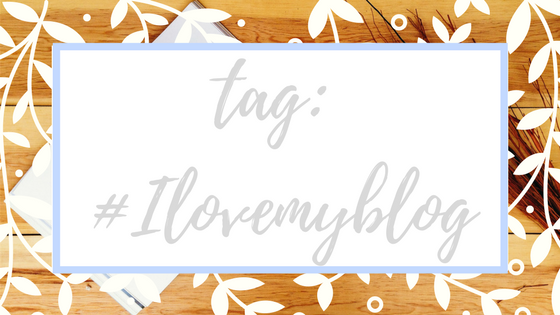 TAG: I love my blog - Tamaravilhosamente