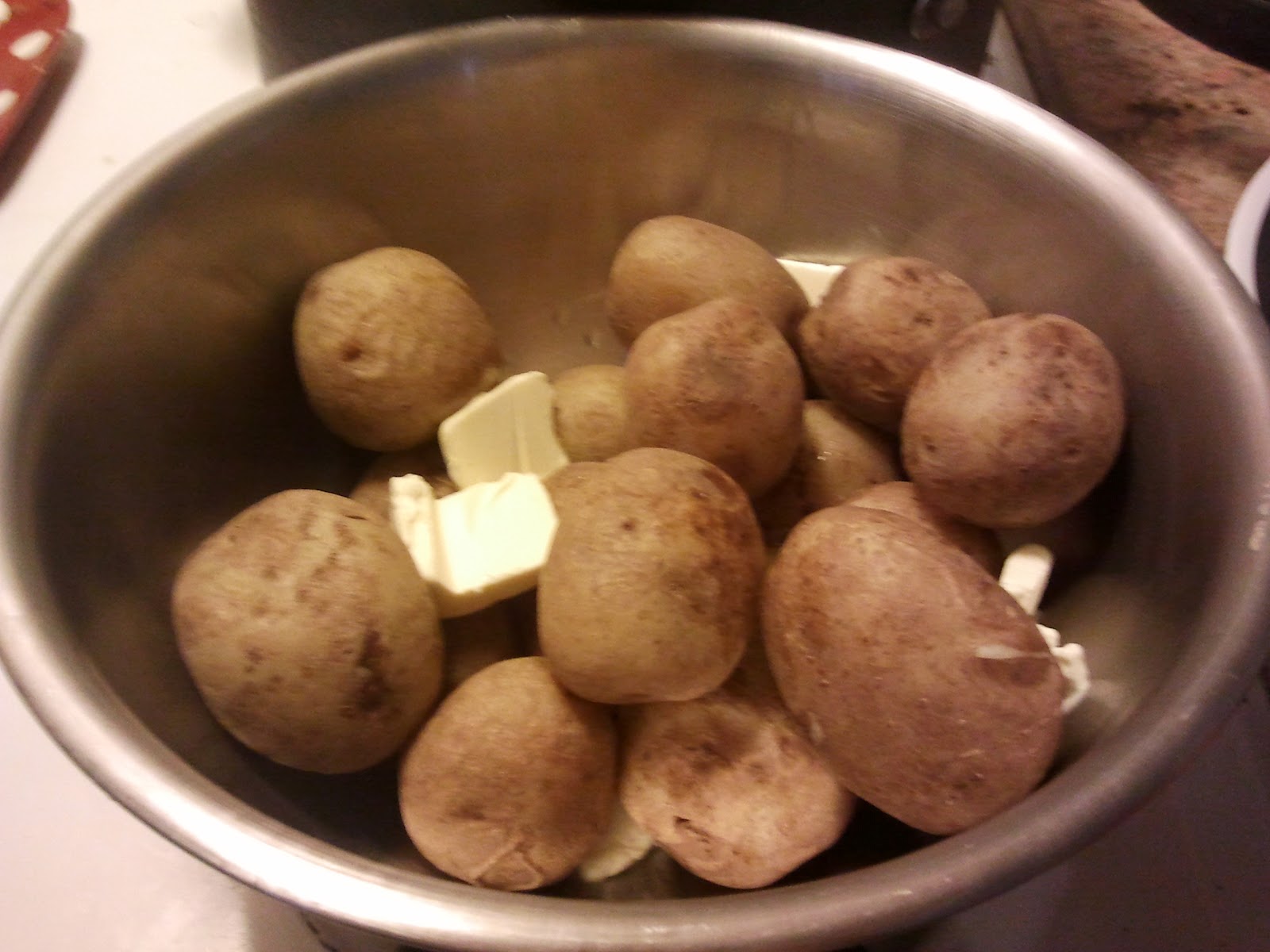 Food, Drink, and the Kitchen Sink Salt Potatoes