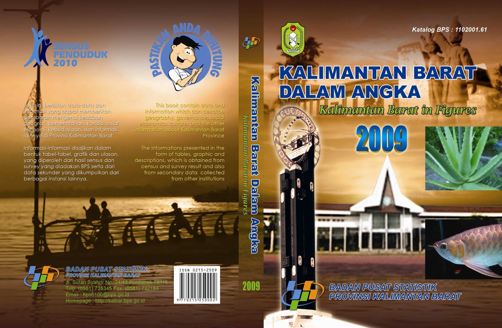 Kalimantan Barat Dalam Angka 2009 Kumpulan Data