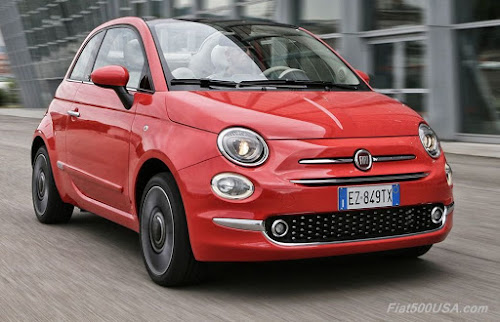 2016 Fiat 500 - European Model Shown