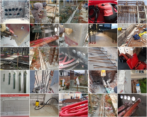 Jasa dan Cara Pemasangan Hilti (Hilti Anchor Installation)