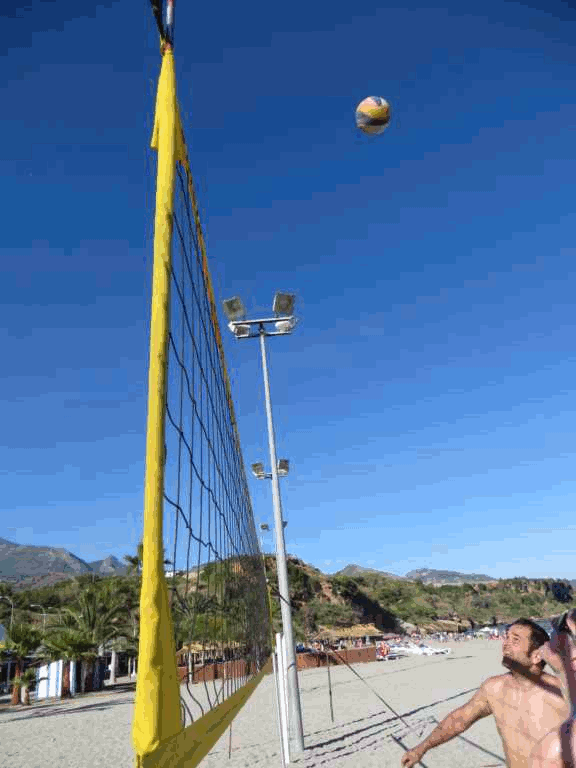 La cáscara de nuez Llegó la temporada de voley playa!!!