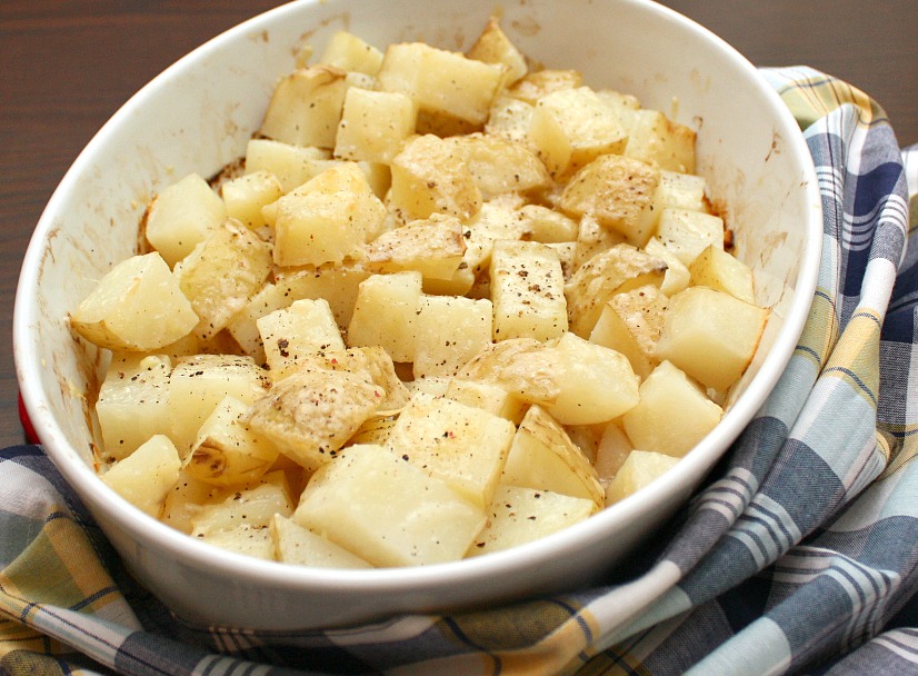 lemon garlic roasted potatoes