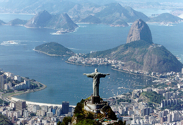 Cristo de Corcovado en Rio de Janeiro