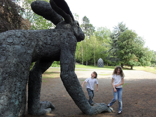 At the Yorkshire Sculpture Park 